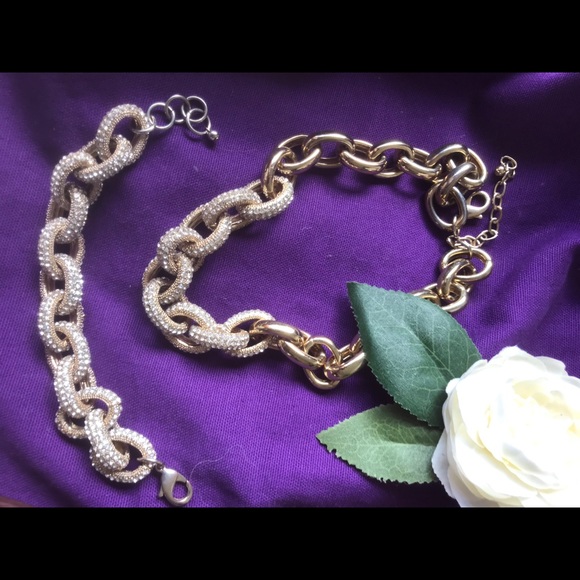 Chunky Rhinestone  set - Picture 3 of 8